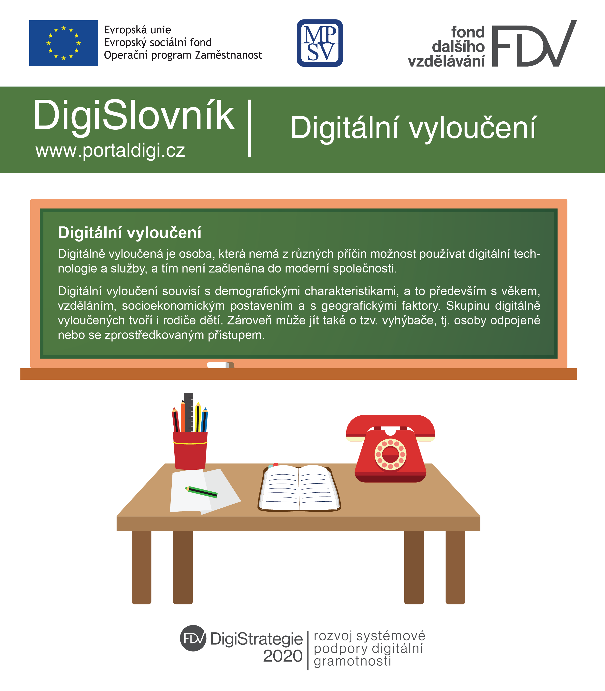 DigiSlovník - digitální vyloučení
