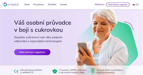 Český startup VITADIO pomáhá v boji proti cukrovce 